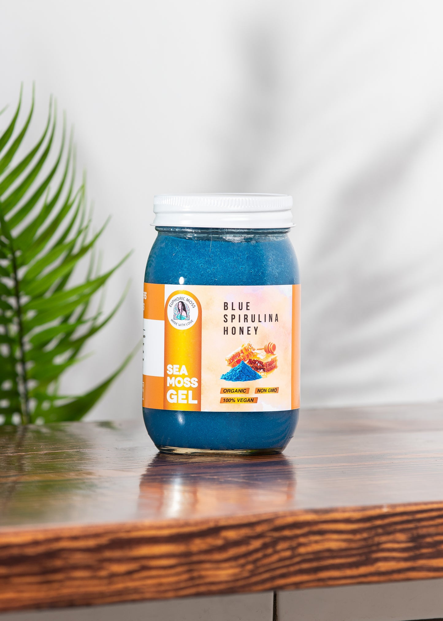 Blue Spirulina, Honey Sea Moss Gel