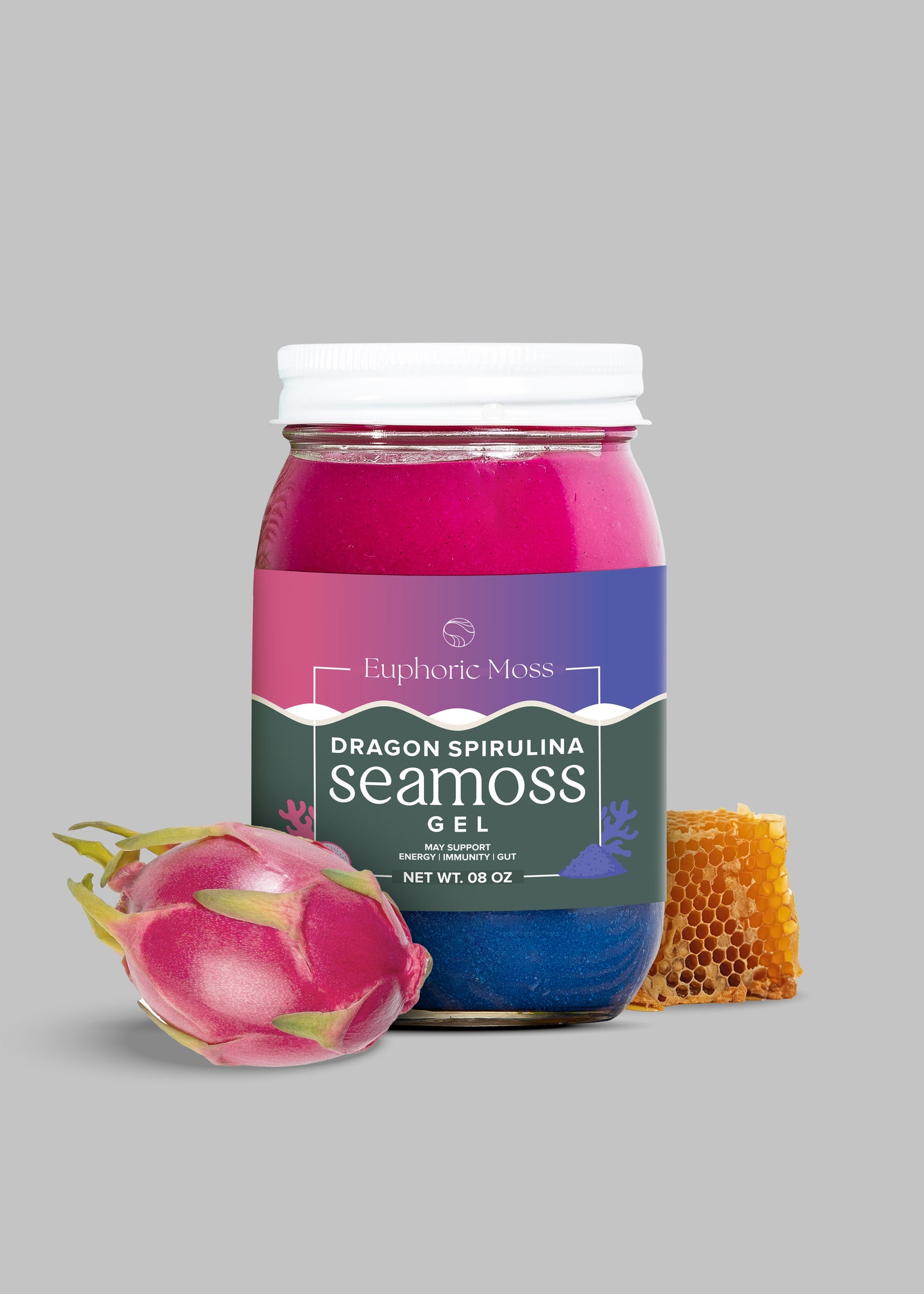 Dragon Fruit & Spirulina Honey Blend
