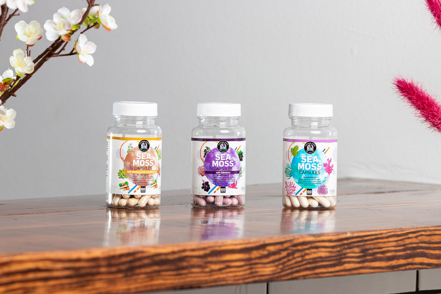 Sea Moss Capsules Bundle