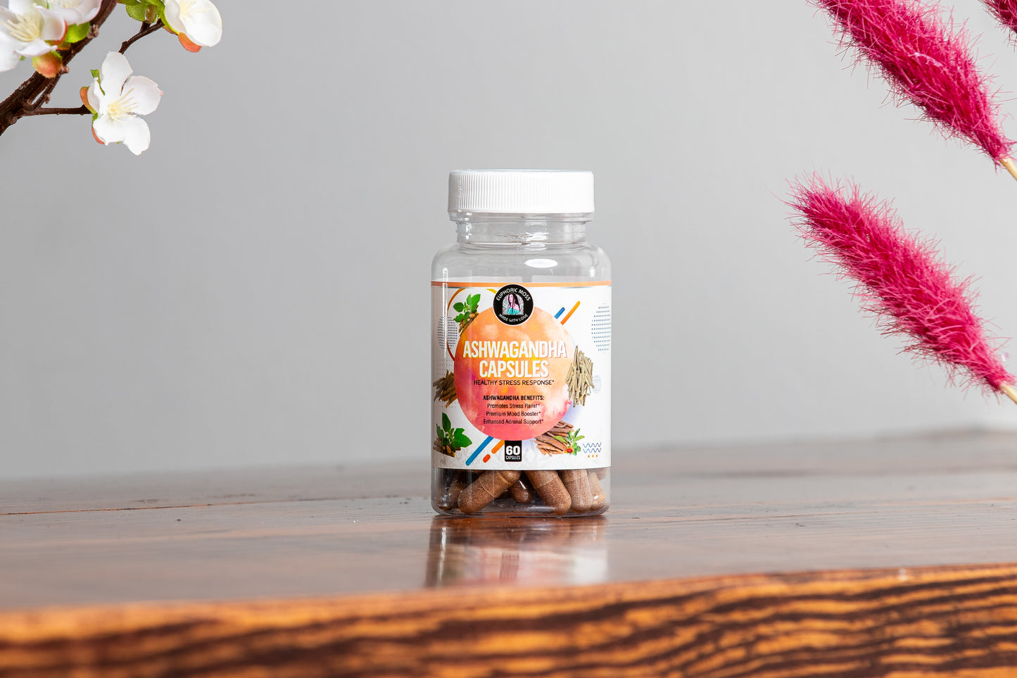 Ashwagandha Capsule-60 Capsules Per Bottle