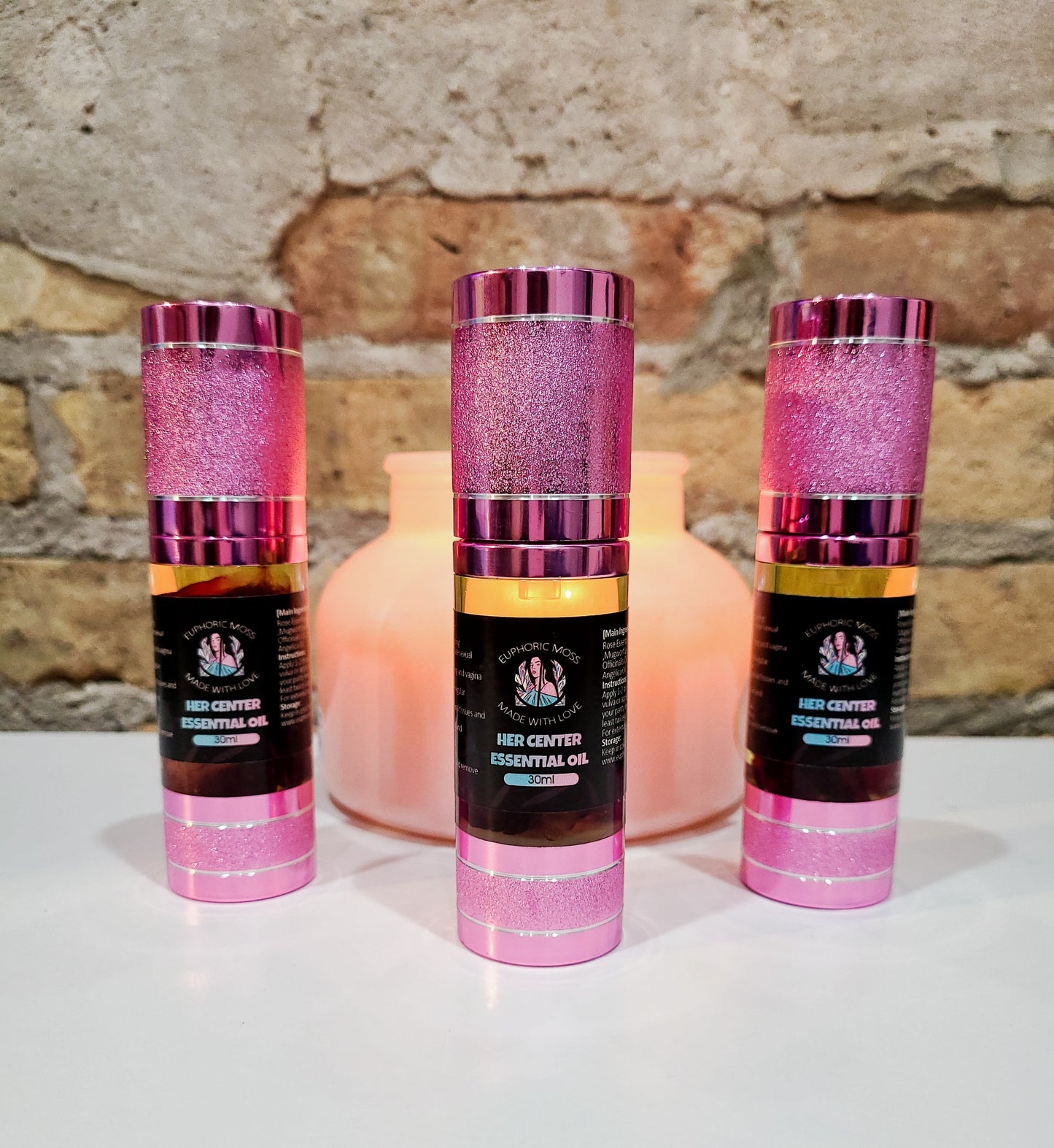 100% ORGANIC HER CENTER OIL | Eliminates Odor, Heals and soothes