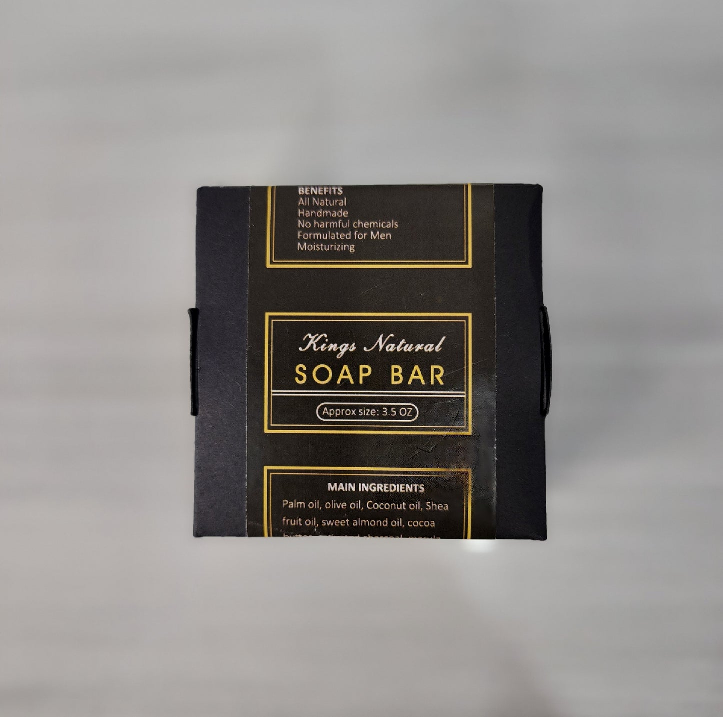 Kings Natural Charcoal Men's Soap