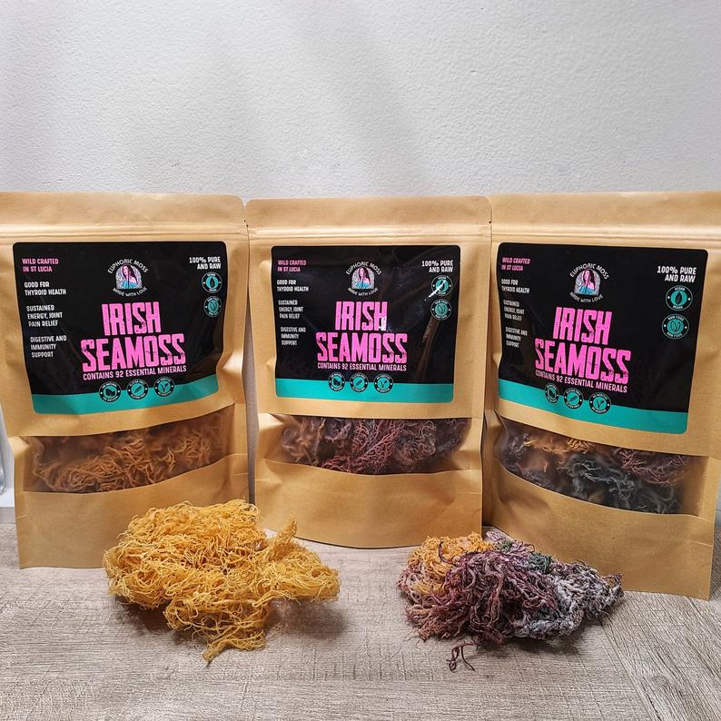 St Lucia Wildcrafted Sea moss
