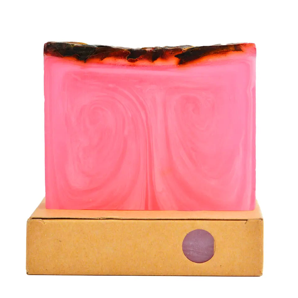 100% Handmade Natural Organic Her Center Bar Soap | Wash Away Odor & Germs