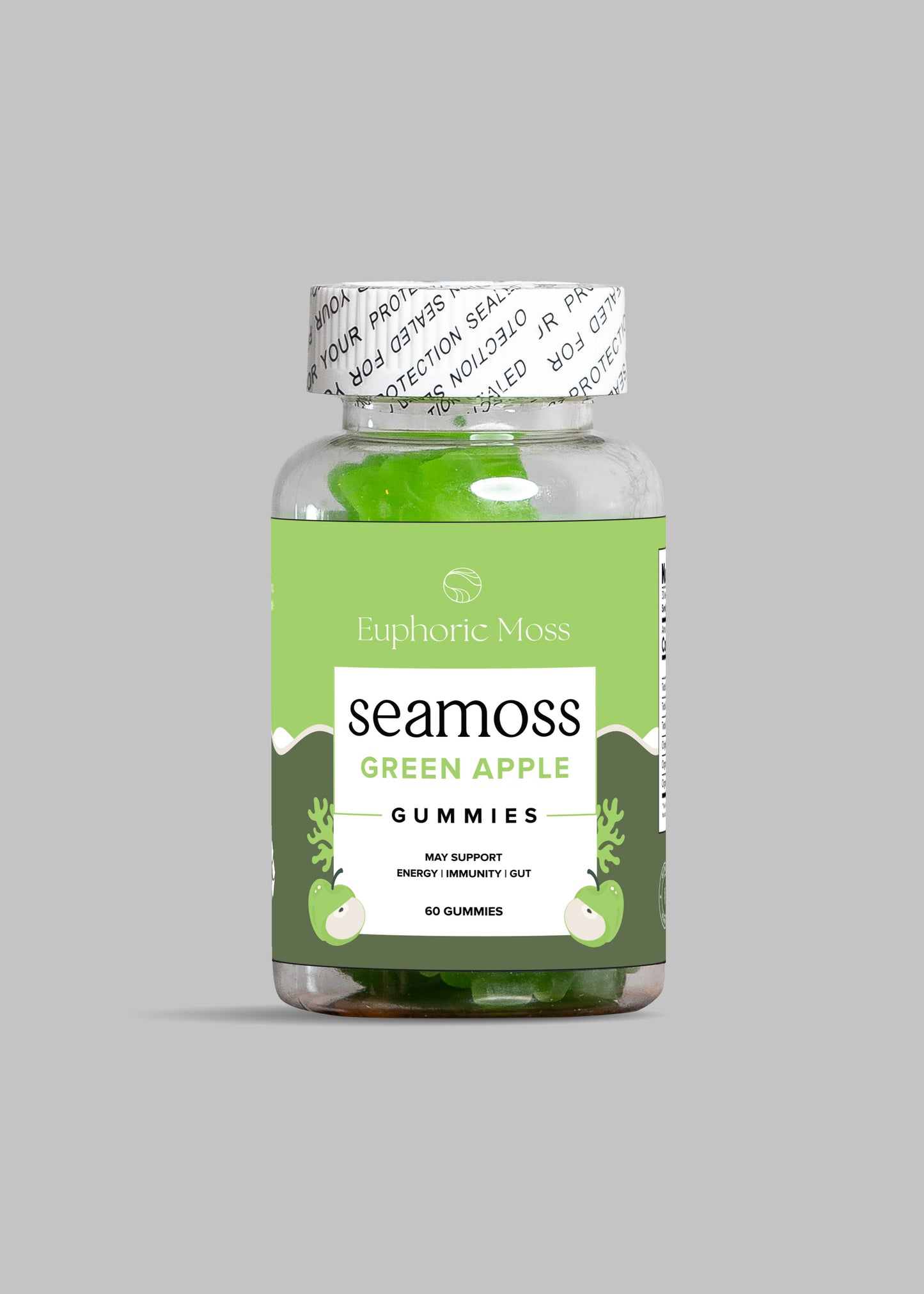 Apple Vegan Sea Moss Gummies