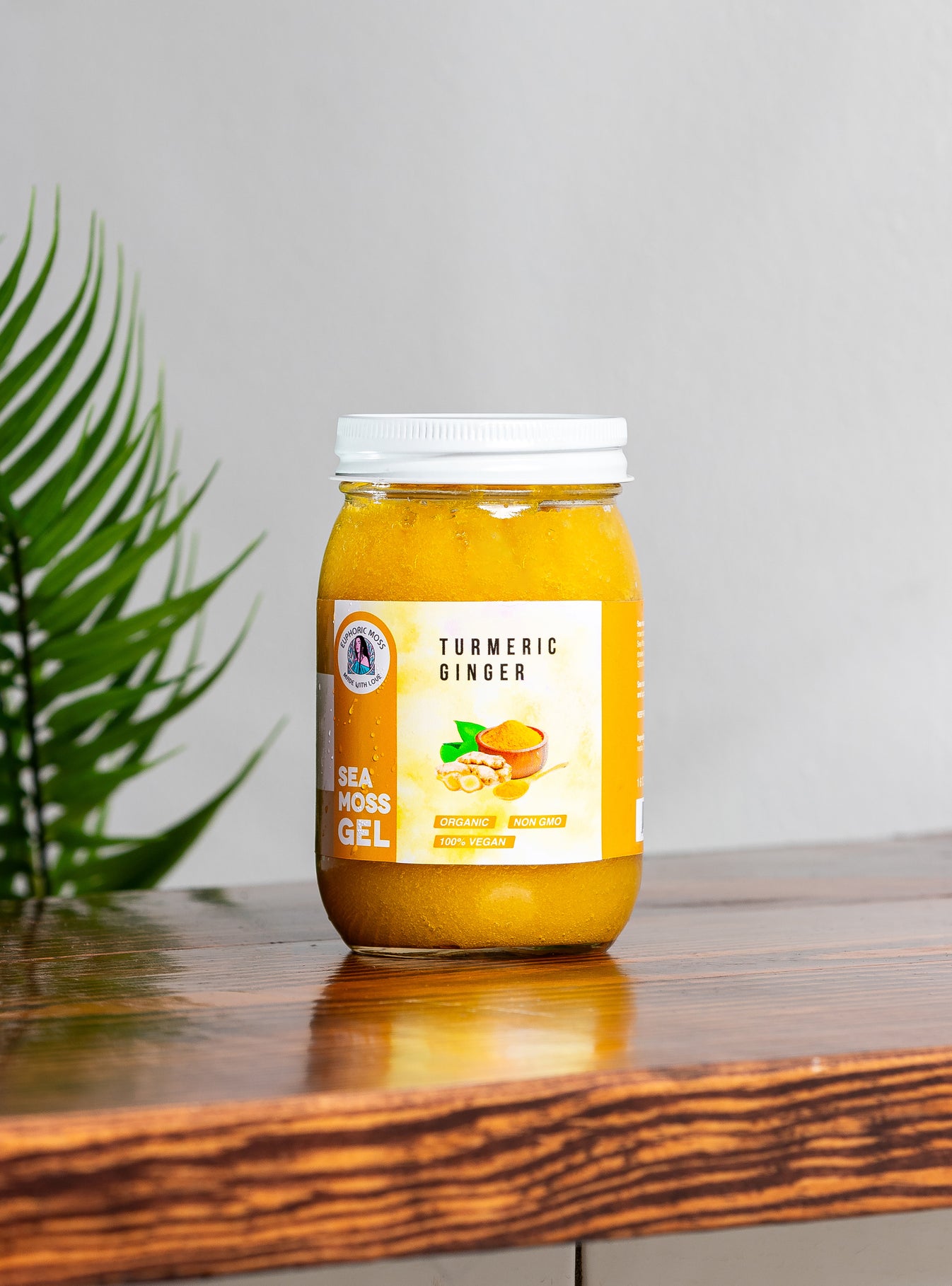Turmeric, Ginger Sea Moss Gel EUPHORICMOSS