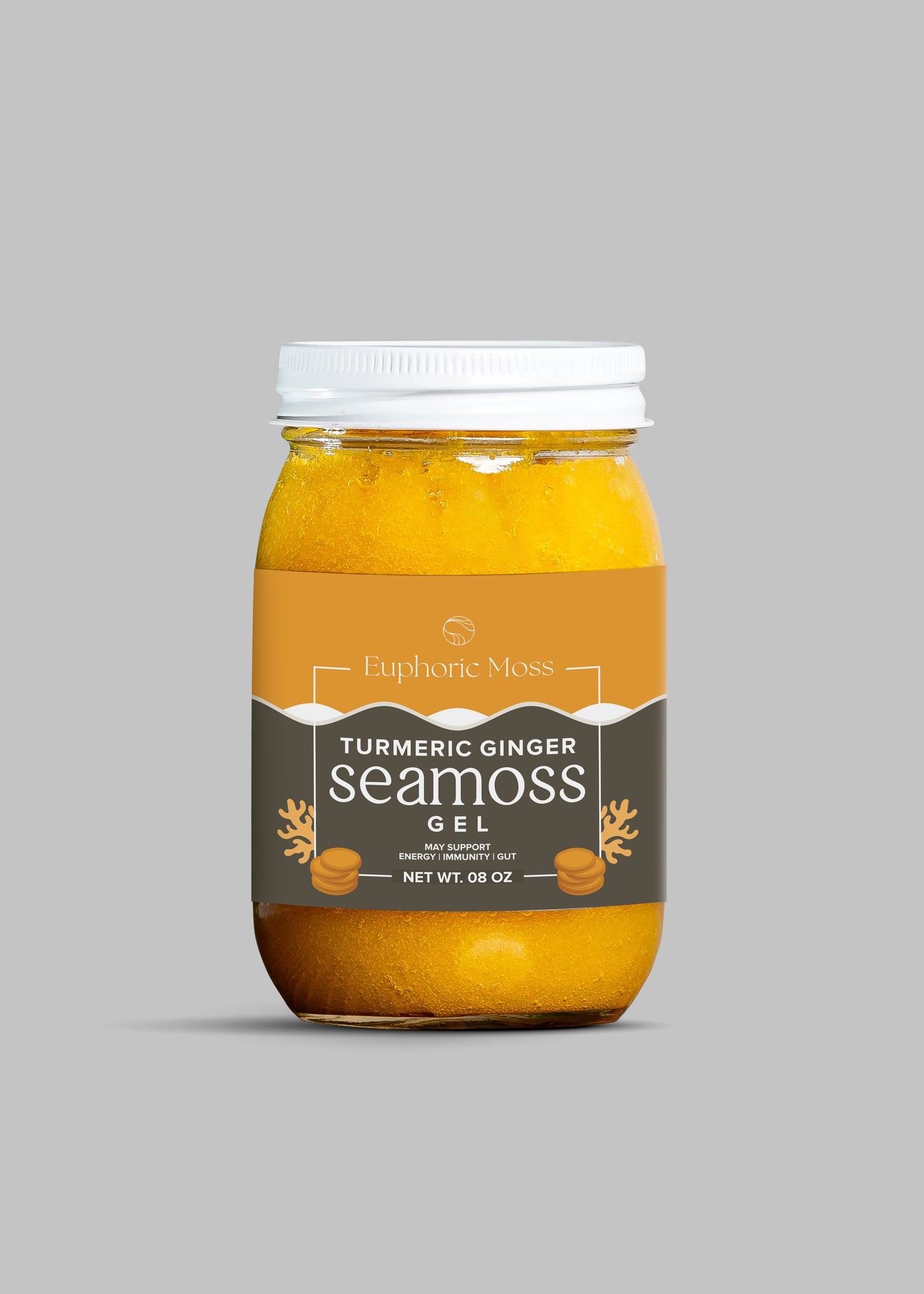 Turmeric, Ginger Sea Moss Gel