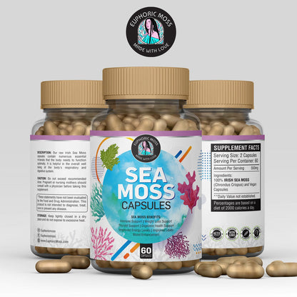 Sea moss wholesale capsules